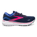 Women's Brooks Ghost 15 GTX, Peacoat/Blue/Pink, 10 B Medium