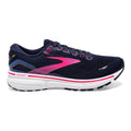 Women's Brooks Ghost 15, Peacoat/Blue/Pink, 7 B Medium