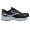 Women's Brooks Ghost 15, Black/Jacaranda/Salt, 7 B Medium