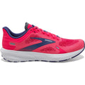 Women's Brooks Launch 9, Pink/Fuchsia/Cobalt, 7 B Medium