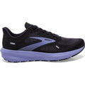 Women's Brooks Launch 9, Black/Ebony/Purple, 9.5 B Medium