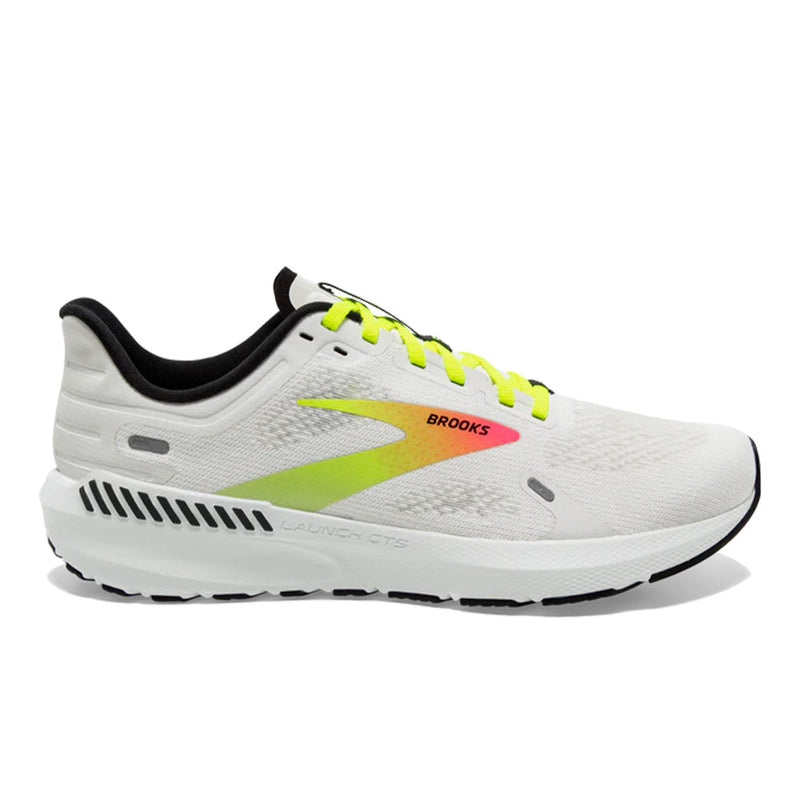 Women's Brooks Launch GTS 9, White/Pink/Nightlife, 10.5 B Medium