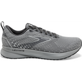 Women's Brooks Levitate 5, Grey/Oyster/Blackened Pearl, 7.5 B Medium