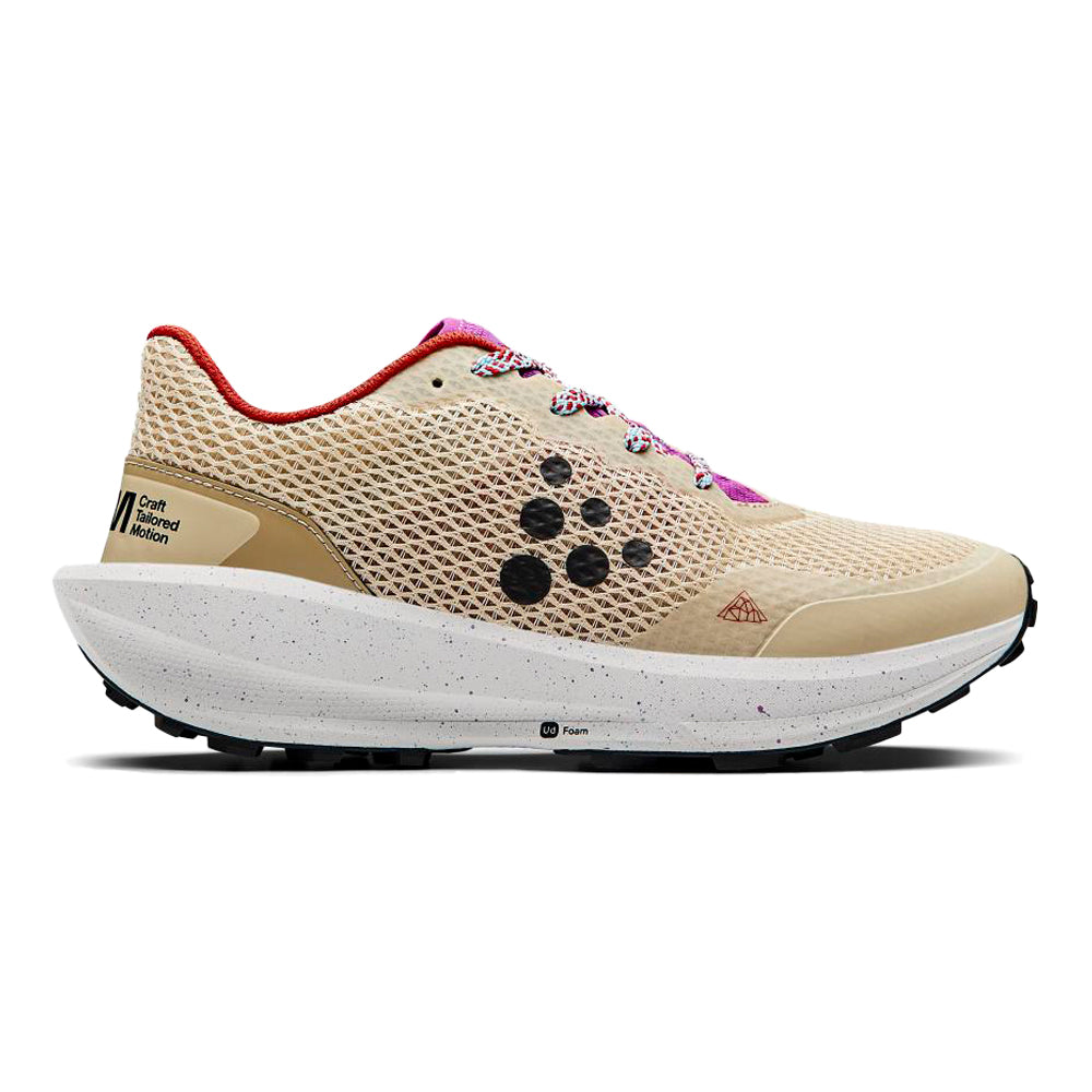 Women's Craft CTM Ultra Trail, Ecru/Drake, 8.5 B Medium