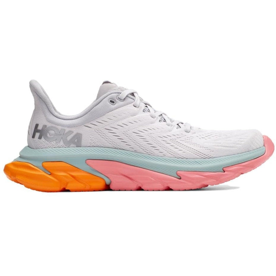 Women's Hoka One One Clifton Edge, Nimbus Cloud/Lunar Rock, 8 B Medium