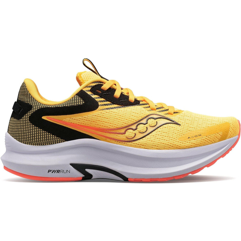 Women's Saucony AXON 2, VIZIGLD/VIZIRED, 8.5 B Medium