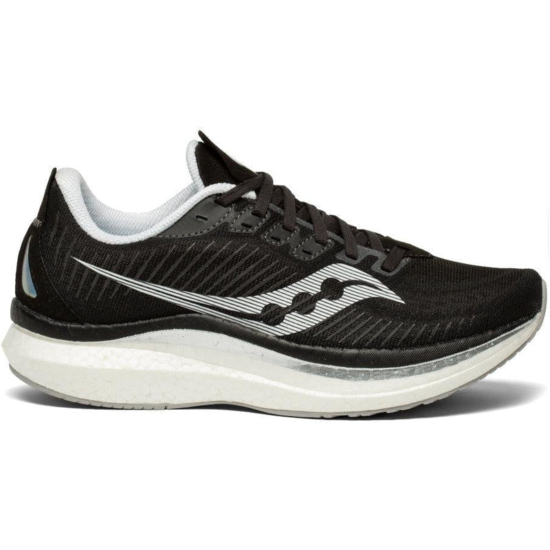 Women's Saucony Endorphin Speed 2, BLACK/SHADOW, 5.5 B Medium