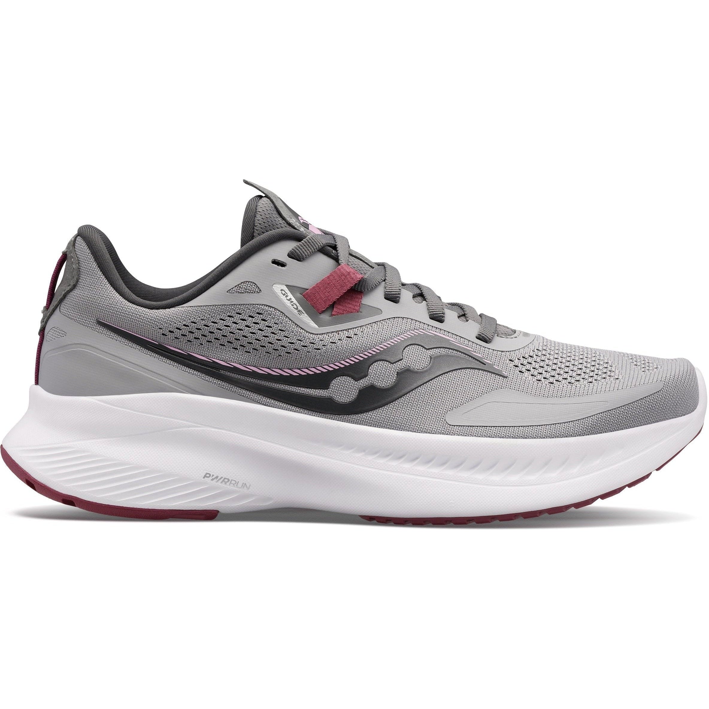 Women's Saucony Guide 15, Alloy/Quartz, 8.5 D Wide