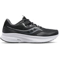 Women's Saucony Guide 15, Black/White, 9.5 D Wide