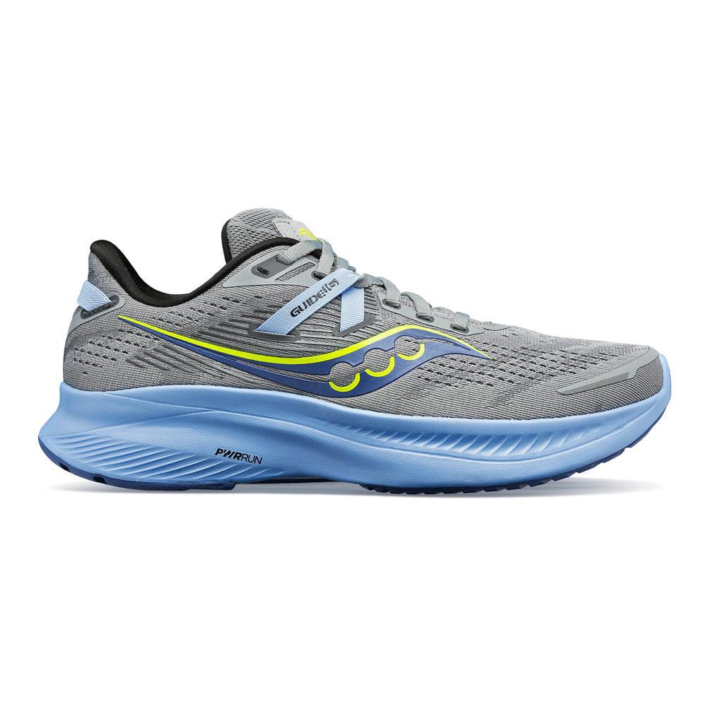 Women's Saucony Guide 16, Fossil/Ether, 7.5 B Medium