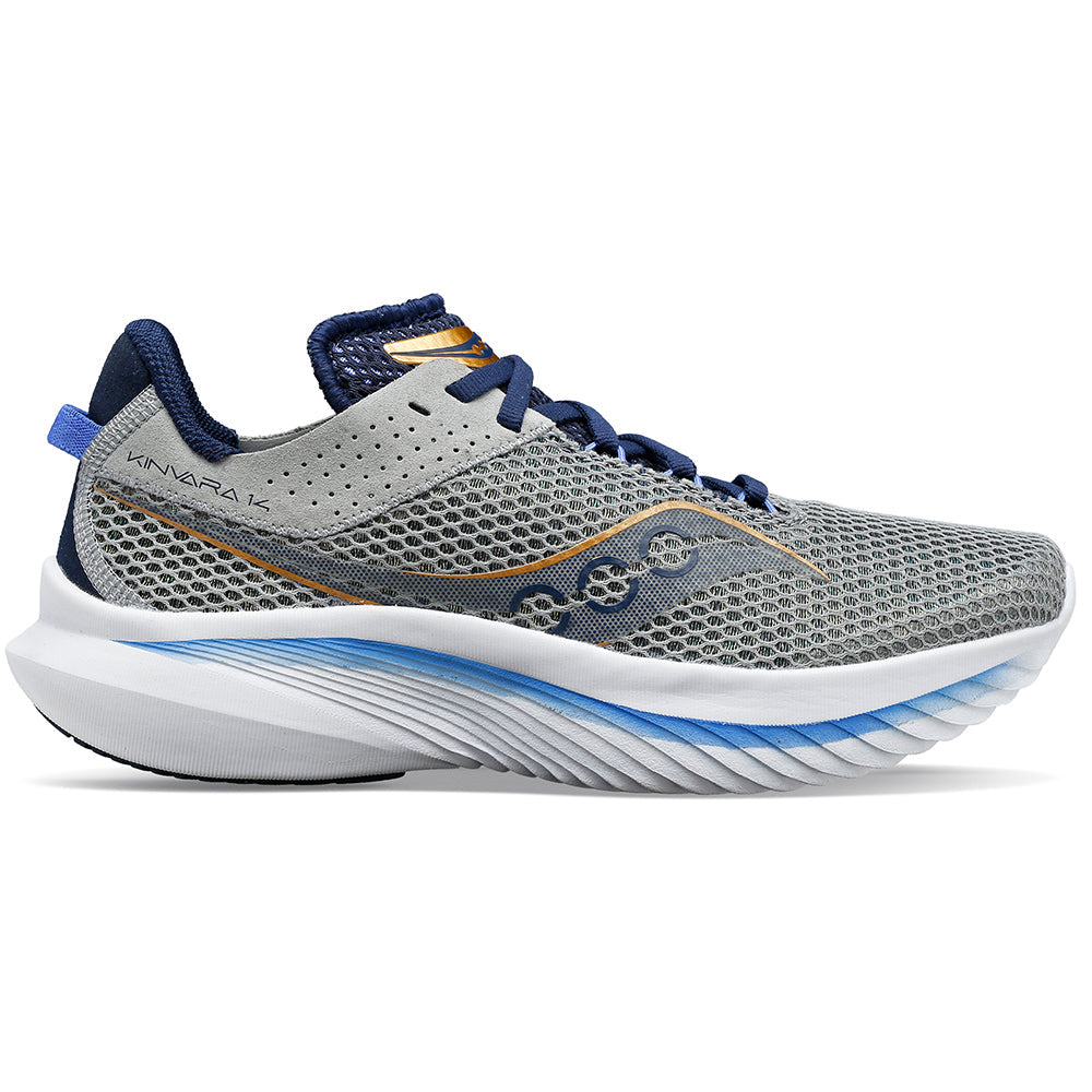 Women's Saucony Kinvara 14, Fossil/Pool, 7.5 B Medium