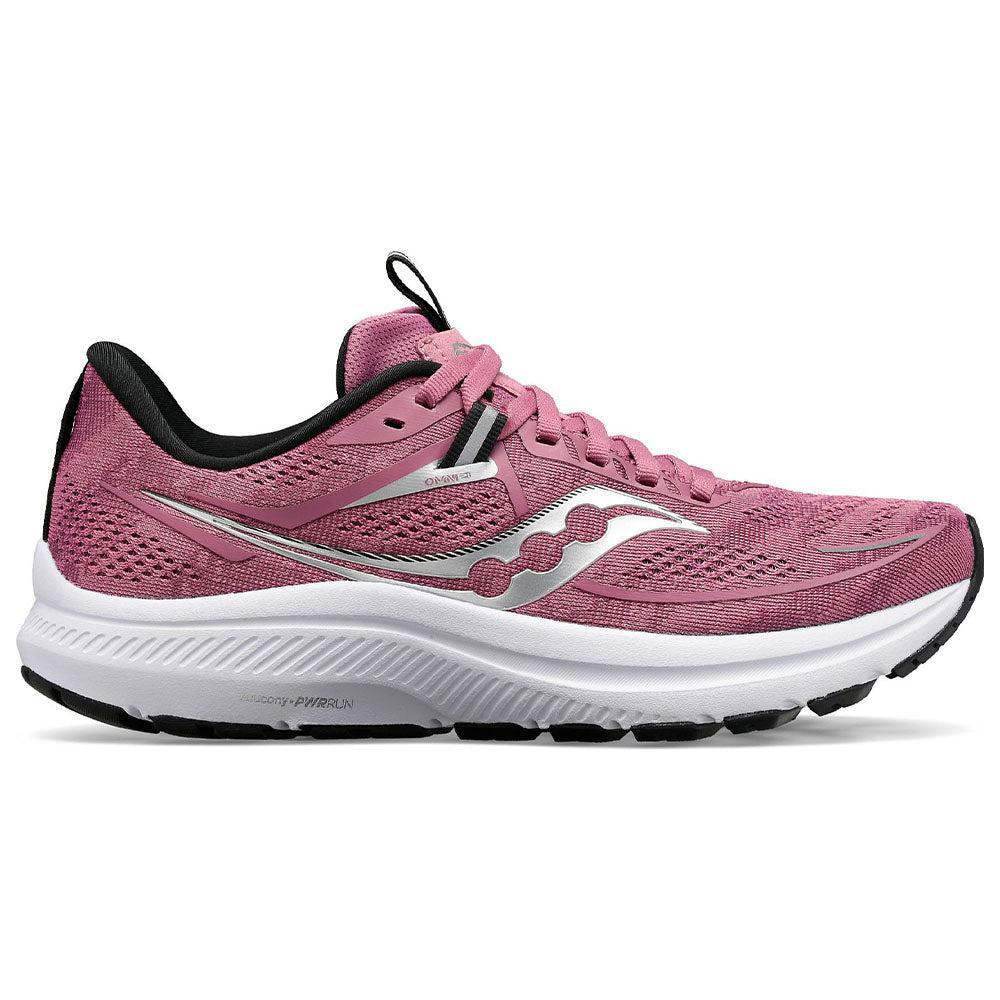 Women's Saucony Omni 21, Haze/Black, 7.5 B Medium