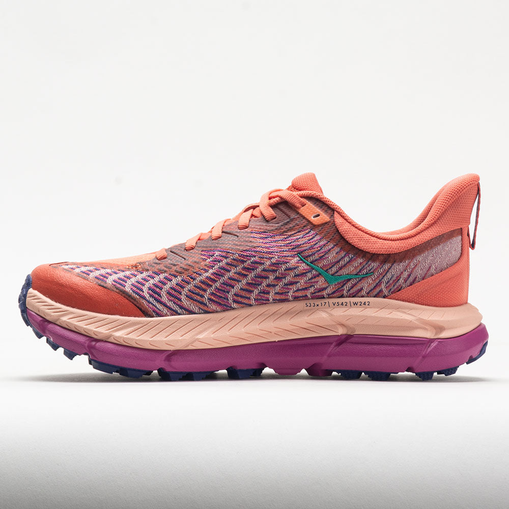 HOKA Mafate Speed 4 Women's  Camellia/Peach Parfait