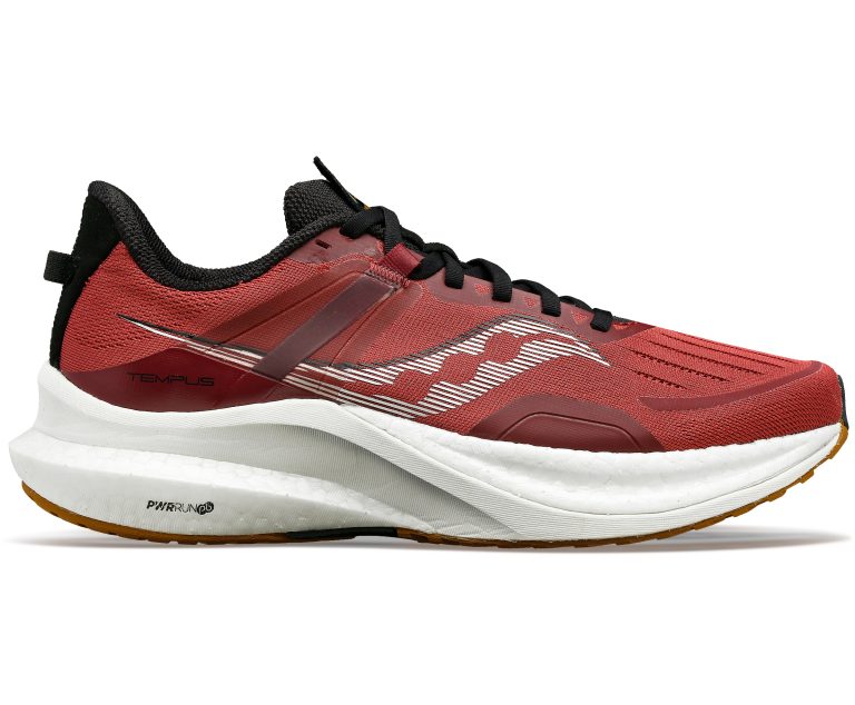 Men's Saucony Tempus, Sundown/Black, 10.5 D Medium