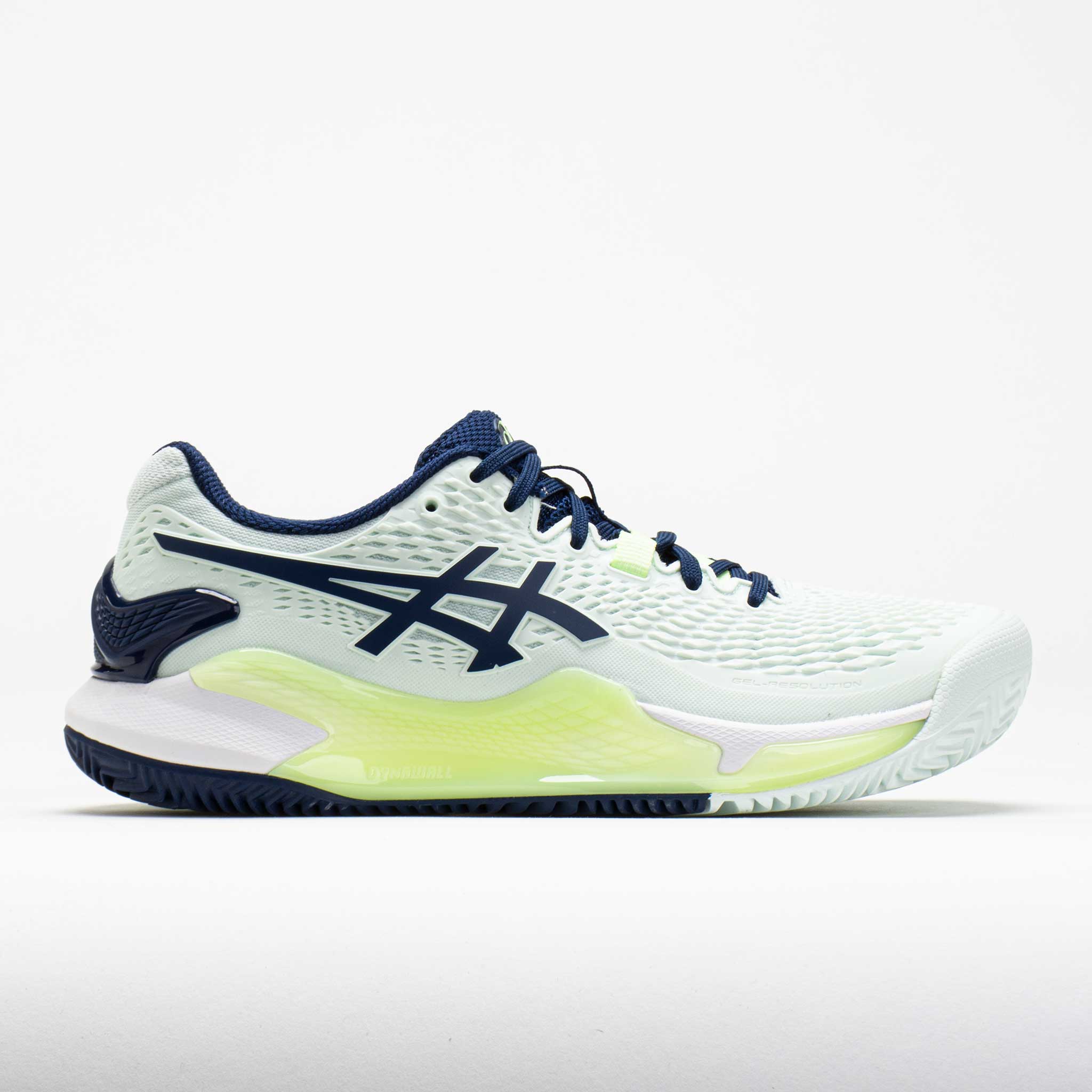 ASICS GEL-Resolution 9 Clay Women's  Pale Mint/Blue Expanse