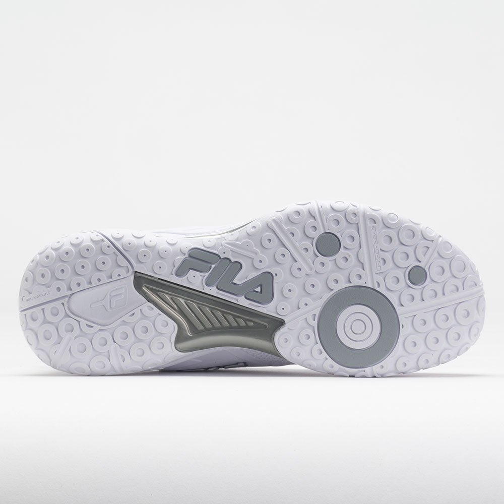 Fila Volley Burst Women's  White/White/Metallic Silver