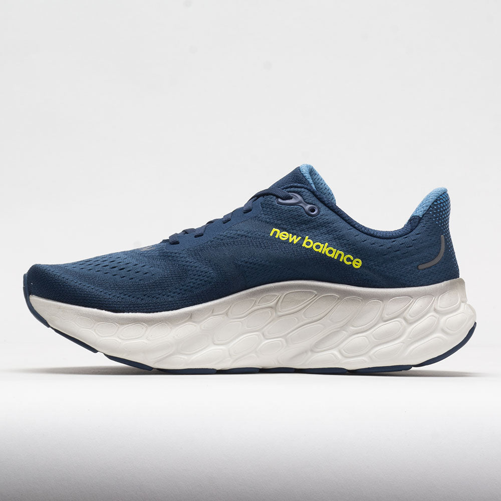 New Balance Fresh Foam More v4 Men's  Navy/Cosmic Pineapple/ Blue