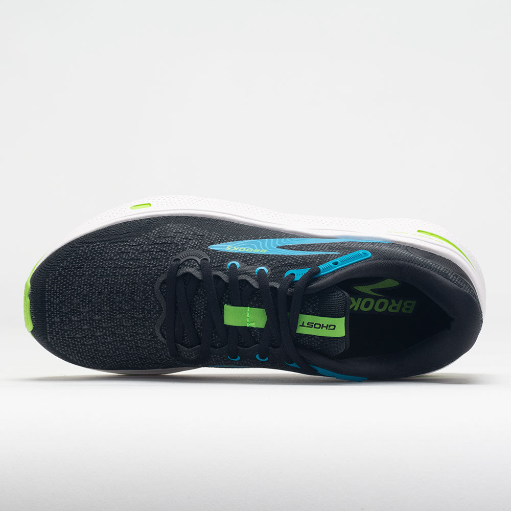 Brooks Ghost Max Men's  Black/Atomic Blue/Jasmine