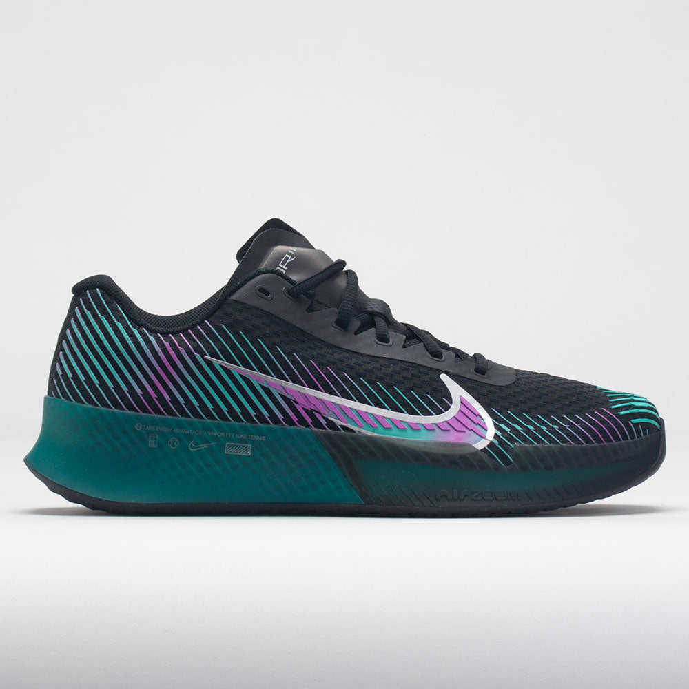 Nike Zoom Vapor 11 Premium Men's  Black/Multi-Color/Deep Jungle