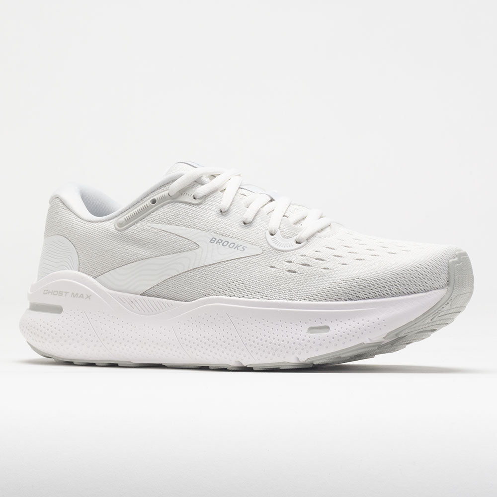 Brooks Ghost Max Women's  White/Oyster/Metallic Silver