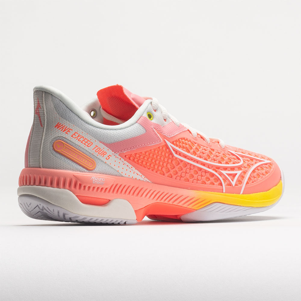 Mizuno Wave Exceed Tour 5 AC Women's  Candy Coral/Snow White
