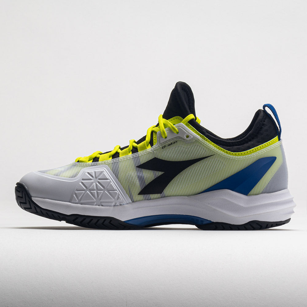 Diadora Speed Blushield Fly 4+ AG Men's  White/Black/Deja Vu Blue