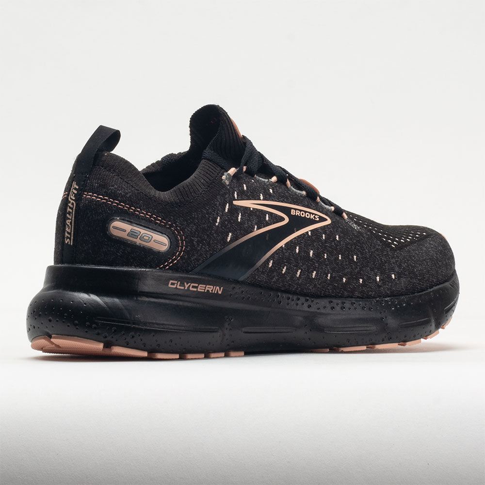 Brooks Glycerin StealthFit 20 Women's  Black/Pearl/Peach