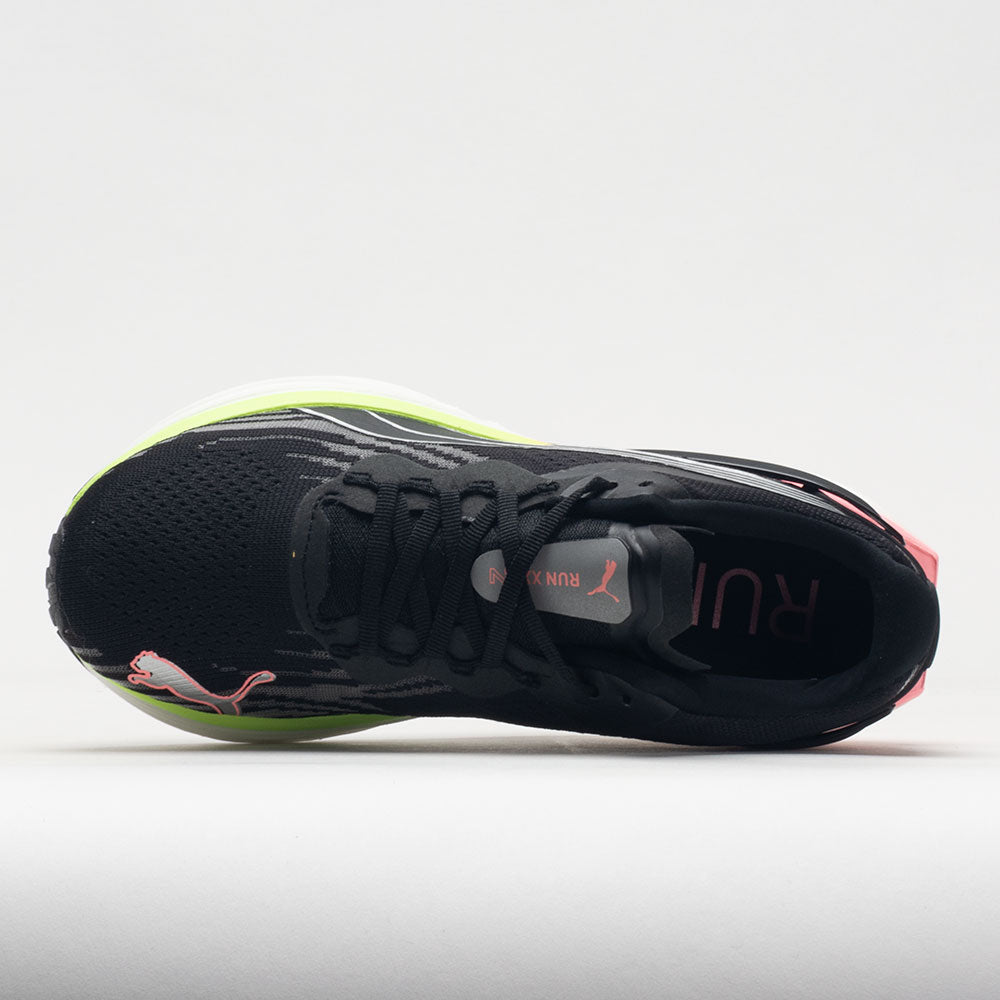Puma Run XX Nitro Women's  Puma Black/Koral Ice/Speed Green
