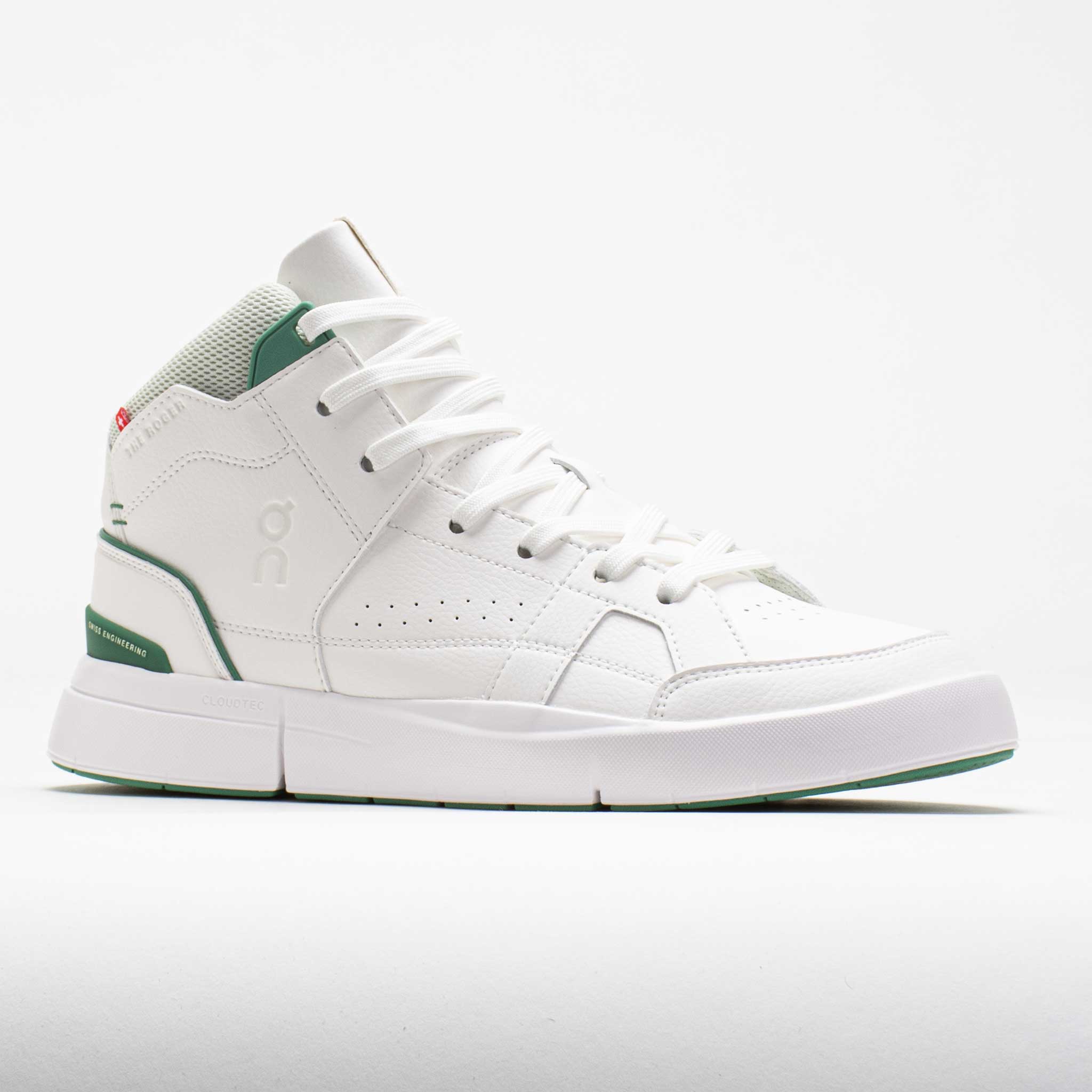 On The Roger Clubhouse Mid 2 Men's  White/Green