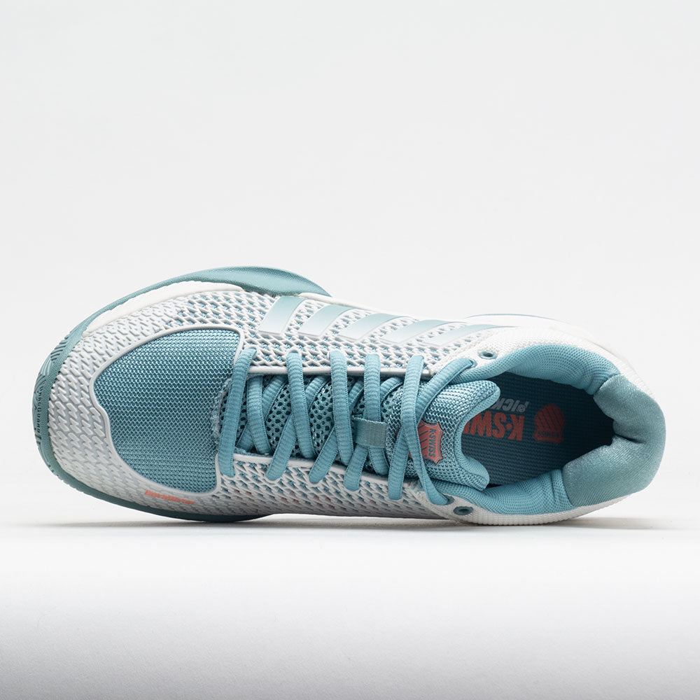 K-Swiss Express Light Pickleball Women's  Blanc de Blanc/Nile Blue/Dess