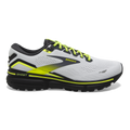 Women's Brooks Ghost 15, White/Ebony/Nightlife, 7.5 B Medium