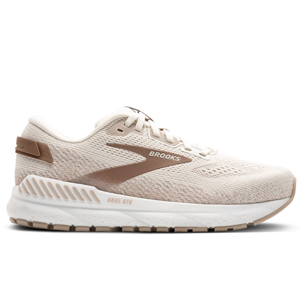 Women's Brooks Ariel GTS 24, Coconut/Chateau/Portabella, 9 B Medium