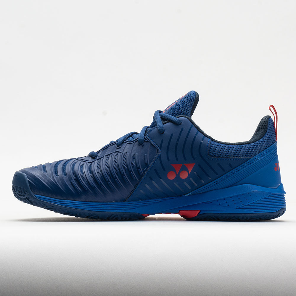Yonex Power Cushion Sonicage 3 Clay Men's  Navy/Red