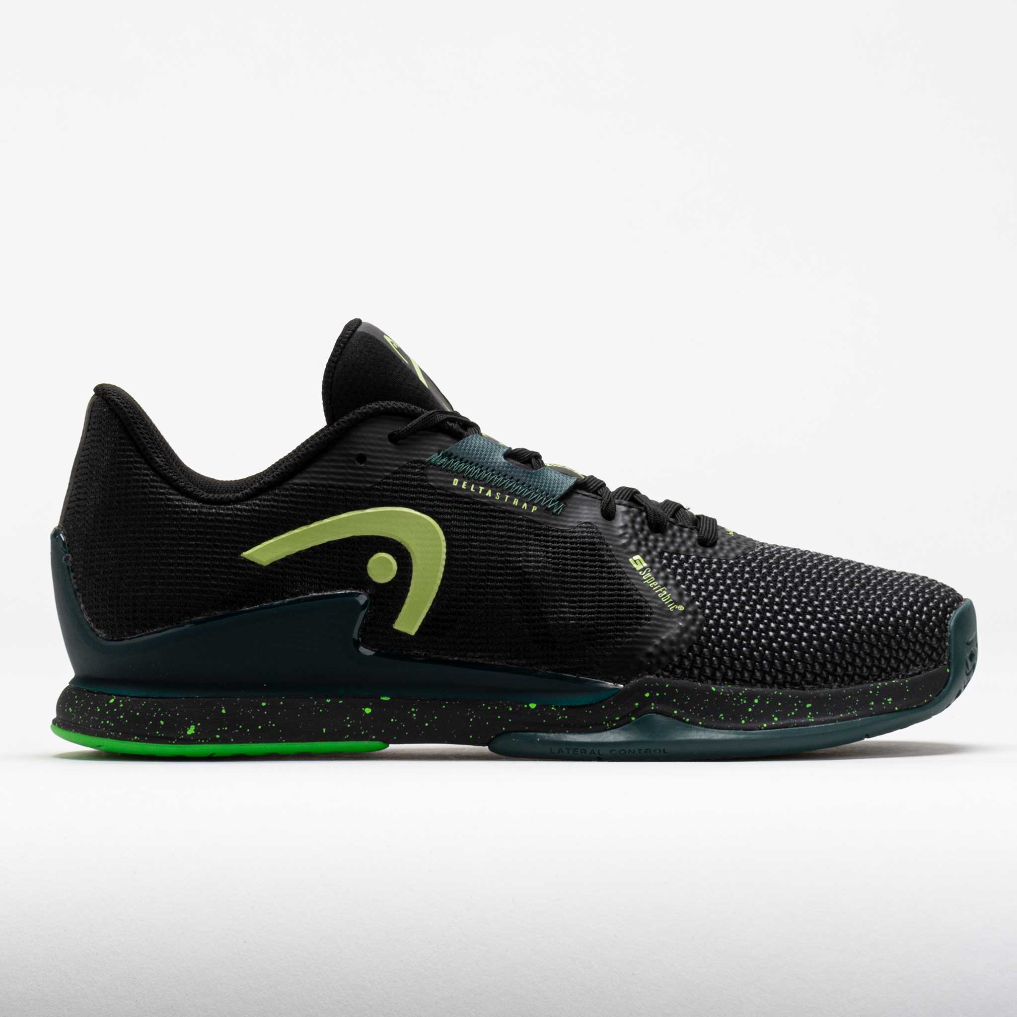 HEAD Sprint Pro 3.5 Superfabric Men's  Black/Forest Green